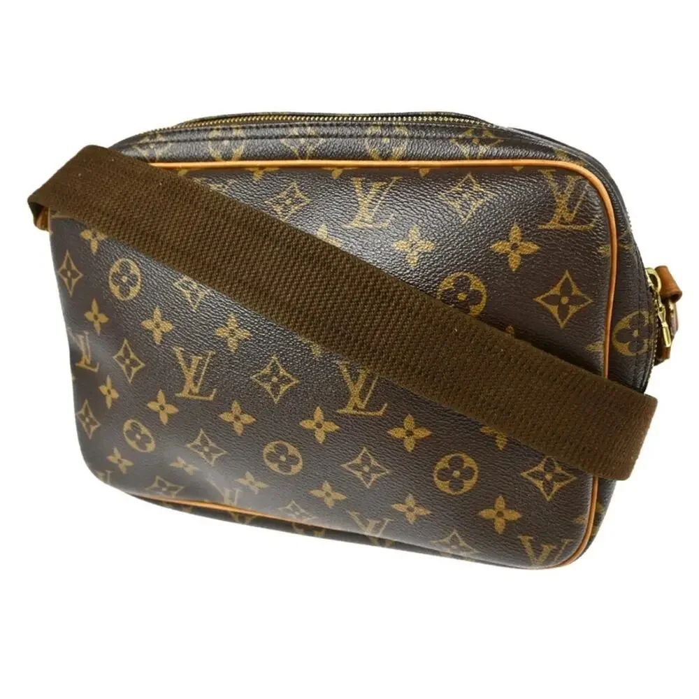AUTHENTIC LOUIS VUITTON REPORTER PM MESSENGER SHOULDER BAG MONOGRAM SP0064